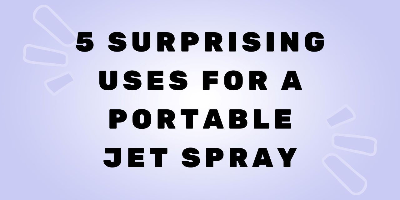 Unexpected Uses of Portable Jet Spray